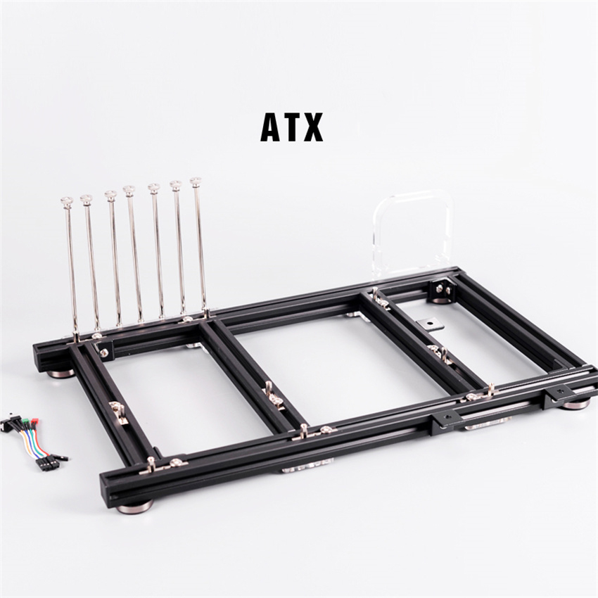 Aluminum Open Frame Test Bench Water Cooling - Atx pc banco de teste liga