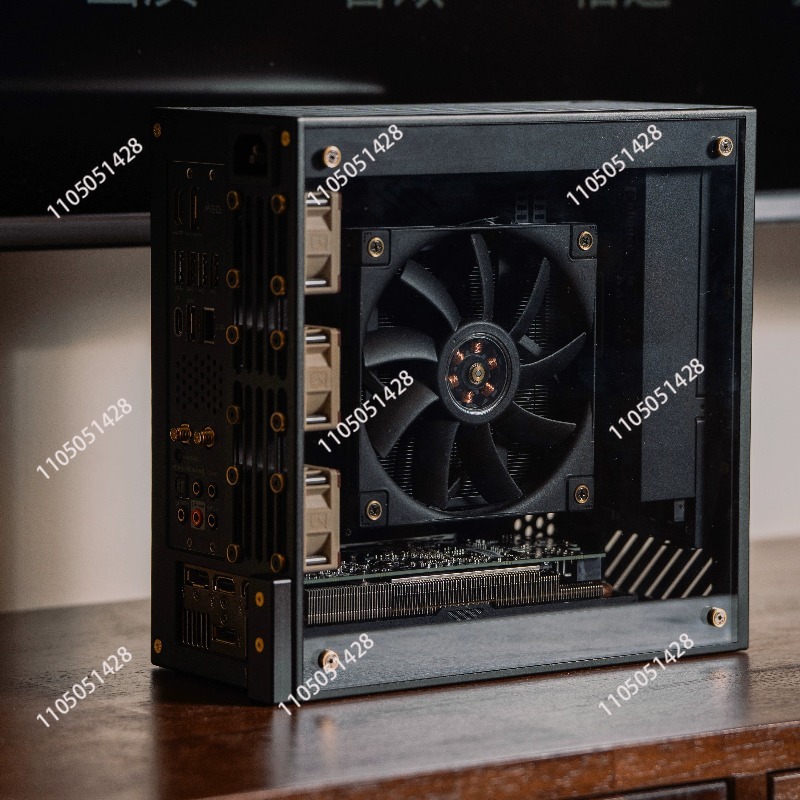 ITX Case Alumínio CNC Mini PC  - Sff Mini Itx Cnc Aluminum Chassis avaliação e preço